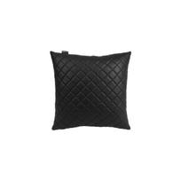 Automobilio pagalvė EVAtech ECO 40x40 cm - juoda / juodos siūlės