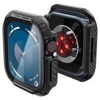 Dėklas Apple Watch 10 46 mm - SPIGEN - Tough Armor - Sustiprinta apsauga - Polikarbonatas - Juodas