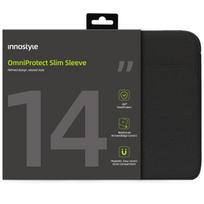 INNOSTYLE NEŠIOJAMOJO KOMPIUTERIO KREPŠYS 14" VANDENIUI ATSPARUS DĖKLAS OMNIPROTECT SLIM BLACK