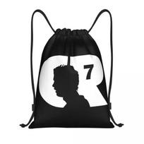 Cr7 Cristiano Ronaldo kuprinės daugiafunkciniai raištelių krepšiai Drawstring Bundle kišenė sporto krepšys knygų krepšiai kelionės-D