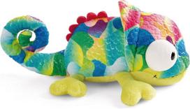 Nici Chameleonas Candymon Minkštas Žaislas, 25 cm, Minkštas Pliušinis Žaislas, Vaivorykštinis Pliušinis Žaislas Glamonėms ir Žaidimams, Vaikams ir Suaugusiems, 48958, Puiki Dovanos Idėja, Spalvingas