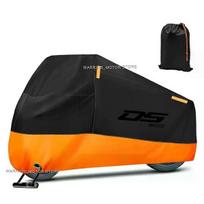 Taikoma motociklo dangčiui, vandeniui atspariam lauko motorolerio UV apsaugai nuo dulkių apsaugai nuo lietaus, 2XL 210–220 cm, B-2