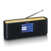 Muzikinis centras Lenco PDR-045BK - DAB+ radijas su Bluetooth® 5.0 - Juodas