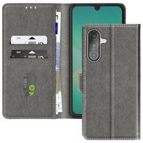 Samsung Galaxy A26 dėklas - AVIZAR - Chesterfield - Pilkas - Vaizdo palaikymo dangtelis - Magnetinis