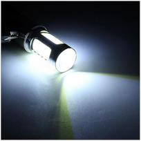 12v Ba20d H6 4 Cob Led balta lemputė, skirta motociklo dviračio mopedo keturračio priekiniam žibintui
