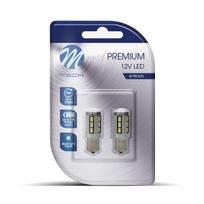 LED lemputė M-Tech Canbus L355W - BA15s SMD5730, 2 vnt.