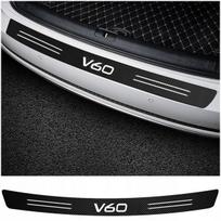 Bamperio Lipduko Plėvelė, ME Premium, Volvo V60, Anglies Juodumo, Bamperio Lipduko Plėvelė, ME Premium, Volvo V60, Anglies Juodumo