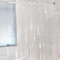 PEVA TRANSPARENT dušo užuolaida 180x200cm Skaidri