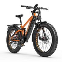 Elektrinis dviratis Dukawey Silvertip8 26'', oranžinis