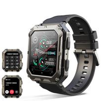 Išmanusis laikrodis Naujas „C20 Pro Smart Watch Men Voice Assistant Bt Wireless Call Business Outdoor Sports Ip68“ Vandeniui Atsparus Rankinis Laikrodis, Skirtas „Android Ios“_black
