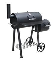 Rūkymo grilis Grillchef Smoker, 127x122x63 cm, juodas