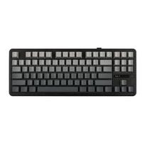 AULA Pro Gasket žaidimų klaviatūra – TKL, belaidė, karštos keitimo RGB, Bluetooth - Gradientinė pilka juoda, Kosminis auksinis jungiklis