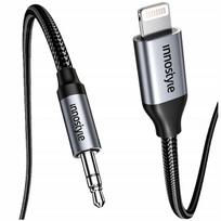 INNOSTYLE AUX KABELIS, SKIRTAS „IPHONE“ „LIGHTNING“ MINI LIZDO ADAPTERIUI, 1 M