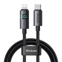 MCDODO USB-C LIGHTNING 36W 1M EKRANO KABELIS IPHONE X 11 12 13 14