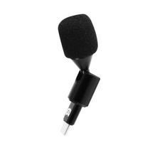 Mikro lavalier - PULUZ - USB-C - Omnidirezginis - Vėjo apsauga - Juoda