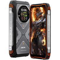 Telefonas 5G Oscal TANK 1 12/256GB 20000mAh 6.78" tvirtas išmanusis telefonas Android 15 Dual SIM NFC Oranžinė