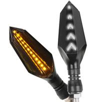 (1 pora geltonos-baltos) 12V LED posūkių signalų šviesa Gintaras, skirtas HONDA CB500X CB599 CB599 HORNET CB600 CB600F CB600 HORNET CB650 CB650F CB650R CB750 cb750fMotorinis apšvietimas, 1 pora geltonai balta