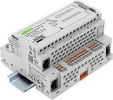 Compact Controller 100, 8DI, 8DIO, 2AI, 2AIO, 2x RS-485, 2x Ethernet, microSD, USB-C, 24V DC, DIN-rail mounting 751-9412 | 4066966806373