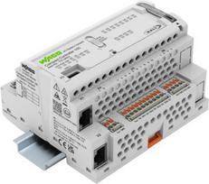 Compact Controller 100, 8DI, 4DO, 2AO, 2 RTD, RS-485, DALI-2, 2x Ethernet, microSD, 24V DC, DIN-rail mounting 751-9403 | 4066966687873