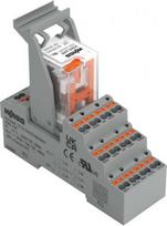 Interface relay with socket 24VAC 4CO 5A Push-in 2585-544 | 4066966758733