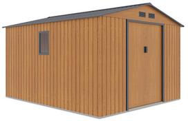 Metalinis įrankių namelis HUDSON 9x10 oak grey