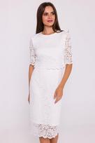 Suknelė moterims Stylove S379, balta