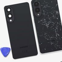 Pakeitimo baterijos talpykla Galaxy S25 Edge Samsung paslaugų paketas Juoda