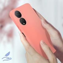 Apsauginis dėklas - AVIZAR - Honor X7 - Pusiau standus silikonas - Šviesiai rožinė - Minkšta tekstūra