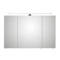 Veidrodinė spintelė su LED apšvietimu 86 baltas blizgesys