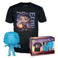 Funko POP! Attack on Titan T-Shirt / Figure 9cm Set - Eren Exclusive