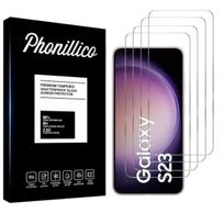 Apsaugos Stiklas Samsung Galaxy S23 [4 vnt.] Ekrano Apsaugos Filtras Phonillico®
