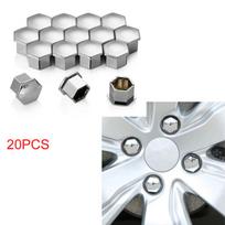 Automobilio rato veržlės ratlankio dangtelio padangos užsukamas dangtelis skirtas Peugeot 207 301 307 308 408 508 3008 Citroen C4l C5 C2 16 20 vnt Išorės priedai