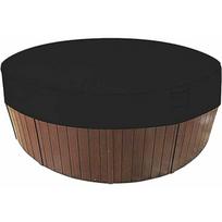 Line shop-Apvalus baseino dangtis baseino saulės tentas baseinui atsparus vandeniui 100 anti-UV SPA apsauginis dangtis 190T lauko SPA voniai 190 30cm