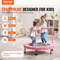 Vevor 36" vaikiškas batutas, 3 pėdų vidaus ir lauko batutas, sulankstomas mini batutas