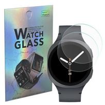 Grūdintas Stiklas Samsung Galaxy Watch 8 44mm [2vnt] Apsauginė Filmas Ekrano Laikrodžiui Atsparus Įbrėžimams Phonillico®