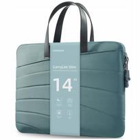 INNOSTYLE MOTERIŠKAS 14" VANDENIUI ATSPARUS "CARRYLITE SLIM" NEŠIOJAMOJO KOMPIUTERIO KREPŠYS, ŽALIAS