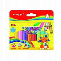 Plastelino rinkinys vaikams, 12 spalvų po 15g