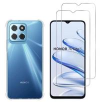 Apsauginis dėklas Honor 70 LITE telefonui ir 2 grūdinto stiklo ekrano apsaugos plėvelės Phonillico®