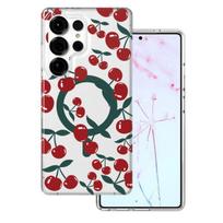 Mocco Cherry Mag Back Case for Samsung Galaxy S25 Ultra