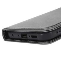 „Dėklas su dangteliu - Galaxy XCover 7 Pro - Pilkos spalvos dirbtinė oda - Vaizdo palaikymas - Kortelių laikymas“