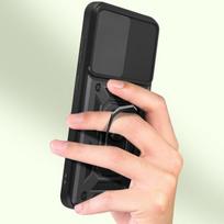 Telefono dėklas - MAYAXESS - Samsung Galaxy A55 - Kietas - Sintetinis - Juodas
