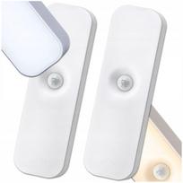 Led naktinė lemputė su judesio ir prieblandos jutikliais, 2 vnt., Usb