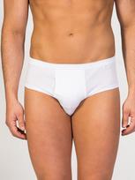 zd ZERO DEFECTS Vyriškos kelnaitės 'Brummel 100% Mercerized Cotton' balta