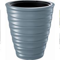 Gėlių vazonas Prosperplast Freze DBFE400-443U, pilkas