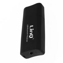 Bluetooth garso adapteris - LinQ - USB - 3.5mm jungtis - 10 metrų - Belaidė laisvų rankų įranga