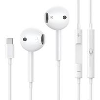 Laidyniai ausinukai - MARKĖ - iPhone - USB-C - Intra-aurikuliniai - Integruotas mikrofonas