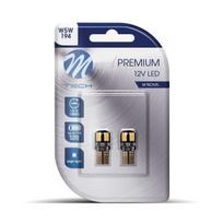 LED lemputė M-Tech LB323W T10 W5W 12V, 2 vnt