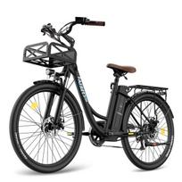 Elektrinis dviratis Fafrees F26 Lasting 26'', juodas