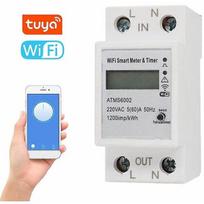 Tuya WiFi išmanusis skaitiklis Išmanusis energijos skaitiklis laikmatis Buitinis skaitiklis Mobilioji APP nuotolinio valdymo pultas Nėra rankinio skaitiklio nuskaitymo išmaniojo skaitiklio