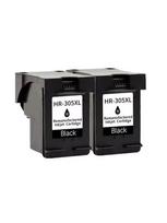 Kasetė rašaliniams spausdintuvams HP 305XL 3YM62AE + 3YM62AE BK ink cartridge Dofe compatible set 2 pcs